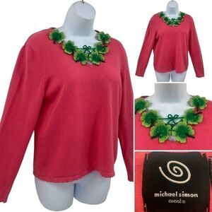 Michael Simon Events Vintage St. Patrick's Day Lucky Sweater